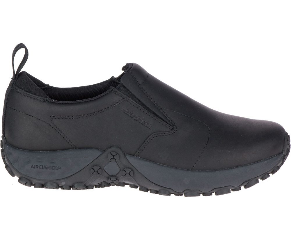 Merrell Slip Ons Black - Jungle Moc AC+ PRO Work - Womens 61SMTJNAQ